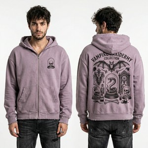 Sudadera con Capucha de Lujo Negra Tie Dye para Hombre, Estampado Gráfico Espacial Galáctico, Estilo Urbano, Gruesa, Oversize, Gótica, Personalizada - Product Image 2