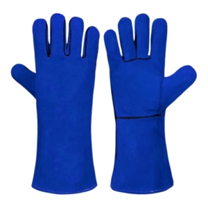 Wholesale Industrial Safety <b>Gloves</b> Long-lasting Hand Protection for Welders Cheap Cowhide Split Leather Welding <b>Gloves</b> - Product Image 3