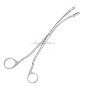 Instrumento de Urología renal de 23 cm de calidad superior, pinzas de piedra para la vesícula biliar Desjardin VERITAS, instrumento médico con clip de hemolock - Product Image 2
