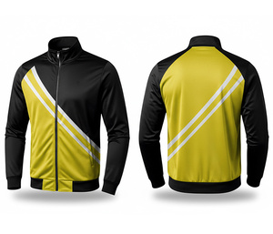 Lightweight Sports Zip Jacket for Gym <b>Running</b> & Training Breathable Quick Dry | Sizes Men Women Youth | Training Jacket - Product Image 6