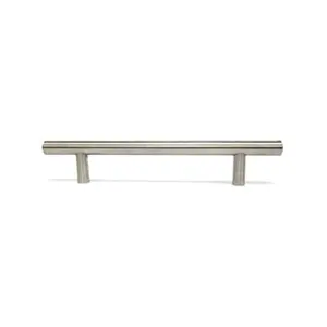 New Style Solid Brass Cabinet Pulls Handle Cabinet Drawer Handle Stainless Steel Modern Steel Cabinet for Kitchen 3 Door