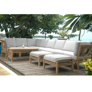 Juego de jardín modular de 11 piezas para entretenimiento al aire libre - Product Image 1