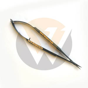 Portaagujas Castroviejo Negro de 18 cm con Puntas TC, Instrumentos Quirúrgicos de Alta Demanda - Product Image 6