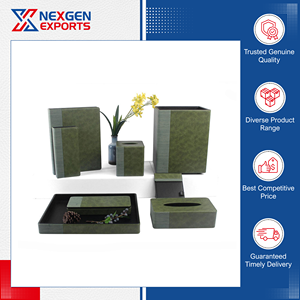 Nexgen exporte des accessoires de chambre d'hôtel en cuir PU imperméable, écologiques et de haute qualité, avec un design personnalisable et des prix compétitifs. - Product Image 2