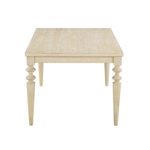 Tavolo da Pranzo Urban Style Amonia con Finitura Bianca in Legno e Gambe Lavorate con Design a Filo Metallico - Product Image 5