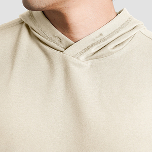 เสื้อกล้ามออกกำลังกายสั่งทำสำหรับผู้ชาย – ชุดออกกำลังกายระบายอากาศดีแห้งเร็วเป็นมิตรต่อสิ่งแวดล้อมผ้าฝ้าย/โพลีเอสเตอร์ - Product Image 5