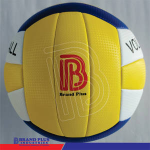 ลูกวอลเลย์บอลชายหาด Brand Plus Soft ผลิตจากหนังสังเคราะห์ น้ำหนักเบา ขนาดมาตรฐาน พร้อมวาล์วบิวทิล ไส้ในทำจากยางลาเท็กซ์ เหมาะสำหรับการฝึกซ้อมทั้งในร่มและกลางแจ้ง - Product Image 2