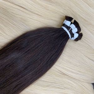 Human Hair Extension Premium Bulk Hair Blonde Super A Wholesale Price No Synthetic Raw Vietnamese Hair Vendors - Product Image 1