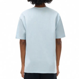 เสื้อยืดคอตตอน 100% แบบเรียบ ออกแบบเองได้ คุณภาพสูง ทรงโอเวอร์ไซส์ สไตล์ลำลอง สำหรับผู้หญิงและผู้ชาย เหมาะสำหรับใส่ไปออกกำลังกายหรือใส่ลำลองทั่วไป - Product Image 3