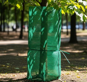 ตาข่ายคลุมต้นไม้สีเขียว HDPE ป้องกันรังสียูวี ระบายอากาศได้ดี ผ้าคลุมสวนแบบทอ สำหรับป้องกันผลไม้ในโรงเรือนปลูกผัก - Product Image 3