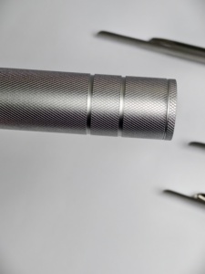 VITRA F.O. Lames de laryngoscope Miller 00 - 4 et poignée |   Laryngoscopes pédiatriques en acier inoxydable de qualité médicale |   CERTIFIÉ CE - Product Image 4