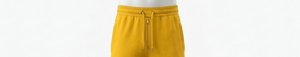 Pantalones Deportivos Amarillos para Hombre, Cintura Elástica, Tejido 100% Poliéster, Peso Medio, Transpirables, Ecológicos, de Secado Rápido, con Bolsillos Laterales, Casuales - Product Image 4