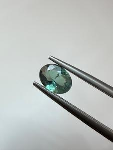 Alexandrite Pierre précieuse en vrac, taille ovale, vert turquoise, facettée, rare, pour collectionneur, pour la création de bijoux fins, pierre naturelle IGI - Product Image 5