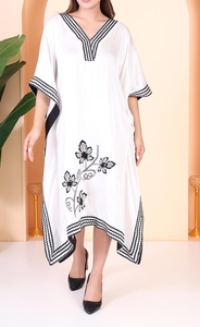 2026 Trendy Beautiful Dubai Embroid <b>Kaftan</b> for Women Hand Work <b>Kaftan</b> Traditional Islamic Clothing and Accessory Designed Cloths - Product Image 4