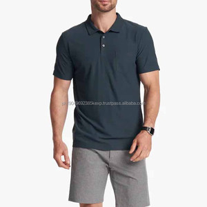 Polo de travail pour homme de haute qualité, coupe classique, polo en gros - Product Image 4