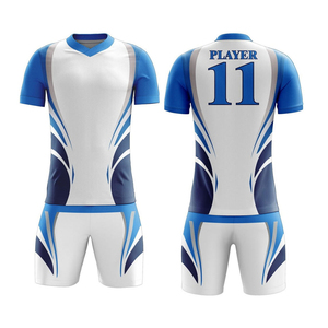 Uniforme de Fútbol Deportivo Profesional OEM para Adultos, Nuevo Diseño Personalizado por Sublimación, Pantalones Cortos Transpirables, Ligeros y de Secado Rápido - Product Image 1