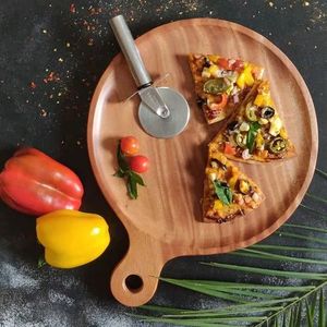 Planche à découper en bois massif pour la cuisine, planche à découper artisanale durable avec finition naturelle pour la préparation des aliments - Product Image 5