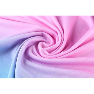 Ensemble de maillots de basket-ball unisexe imprimés par sublimation, dégradé de couleurs, sans manches, col en V, évacuation de l'humidité, séchage rapide, respirant, 100% - Product Image 5