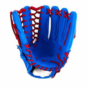 Gants de baseball professionnels en cuir véritable pour receveur, logo personnalisable, protection des mains, gants de sport durables - Product Image 3