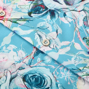 Chemises à boutons Aloha pour hommes, manches courtes, fleurs tropicales, vacances d'été, chemises de plage, chemise hawaïenne florale pour hommes - Product Image 3