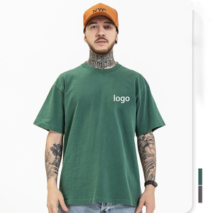 T-shirt homme personnalisé avec logo imprimé, 100% coton, t-shirt uni homme, t-shirt col rond homme, t-shirt long - Product Image 6