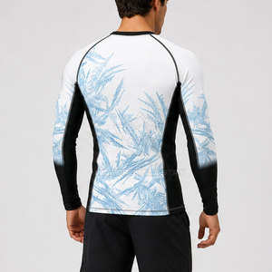 Performance Long Sleeve Rash Guard for Men Athletic <b>Compression</b> <b>Shirt</b> with Lightweight Stretch Fabric - Product Image 5