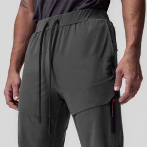 Pantalón Casual Ligero de Punto para Hombre, Hecho de Algodón, Tela de Lona Cómoda, Transpirable, Apto para Primavera y Verano - Product Image 2