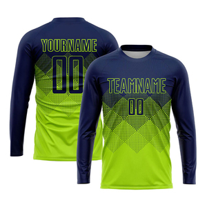 Uniforme de Fútbol Sublimado Personalizado en Dorado y Blanco Marino, Camisetas Personalizadas con Nombre, Números y Equipos Impresos por Sublimación - Product Image 2