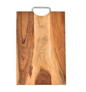 Tabla de Cortar de Madera Hecha a Mano, Apta para Lavavajillas, Tamaño y Forma Personalizables, Elegante y Resistente, para Uso en el Hogar, Hoteles y Restaurantes, de la India - Product Image 3