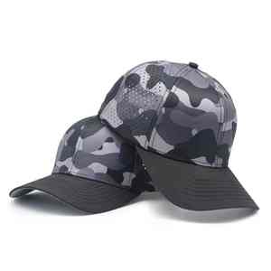 Injae Vina Parche bordado personalizado Logo Camo Sombrero de golf de 6 paneles Perfecto para festivales de senderismo de estilo callejero OEM MOQ bajo disponible - Product Image 1
