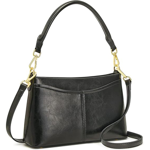 Bolso de Lona, Forma Regular, Suave, Minimalista, con Herrajes, Correa Ajustable, Bandolera, Impermeable, Ecológico, de Lujo y Moda - Product Image 1