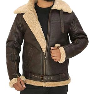 Men's Motorcycle Leather <b>Jacket</b> <b>Vintage</b> <b>Biker</b> Coat Zip Up Casual Fashion Outerwear Quilted Shoulder Custom Apparel Manufacturer - Product Image 3