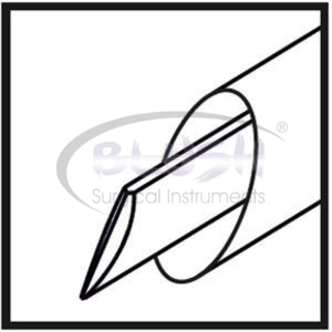Cutter et extracteur de lentilles intraoculaires souples Stolte, instrument ophtalmique pour la cataracte, en acier inoxydable, pour l'élimination des lentilles intraoculaires, par Blush Surgical - Product Image 5