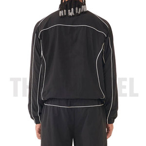Conjunto Deportivo Casual de Otoño para Hombre, Chaqueta Cortavientos y Pantalón, 2 Piezas, Estilo Urbano - Product Image 5