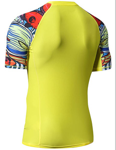 Rashguard Unisex Personalizado al por Mayor, Protección UV, Alto Rendimiento, Sublimación, Compresión, Poliéster, Fabricación en Fábrica, OEM - Product Image 5
