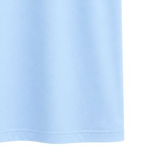 เสื้อยืดสีฟ้าอ่อน ผ้าฝ้าย คอกลม แขนสั้น แฟชั่นสำหรับทุกเพศ สวมใส่สบายทุกวัน ผ้าเนื้อนุ่มคลาสสิก - Product Image 3