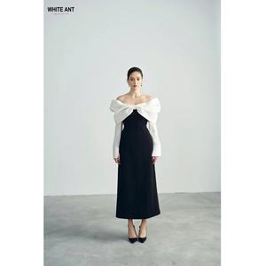 Meilleures Blouses Chic pour Femmes – Hauts de Luxe RACHEL ÉPAULES DÉNUDÉES 70% Ten-cel 30% Laine Séchage Rapide – Chemise Personnalisable avec Logo en BLANC - Product Image 1