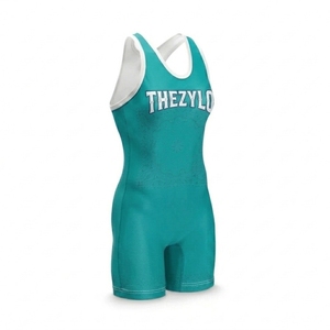 Hot Sale Top Quality Trendy Wrestling Singlet Custom Sublimation <b>Compression</b> Fighting Sleeveless Training Competition Suit - Product Image 1