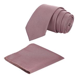 Stylish and Elegant <b>Blush</b> <b>Pink</b> Formal Necktie Solid Color Polyester Material Impressive <b>Tie</b> - Product Image 1