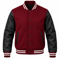 Blousons universitaires grecs personnalisés à capuche style Letterman pour le baseball, vente en gros, OEM, respirants, prix abordable
