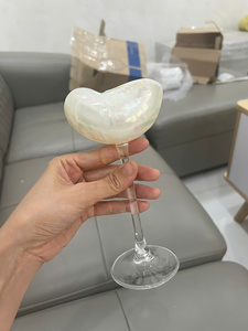 Luxury Coastal Seashell Cup High <b>End</b> Seashell Cup Handmade for Tropical Party Wedding and <b>Bar</b> Decoration - Product Image 5