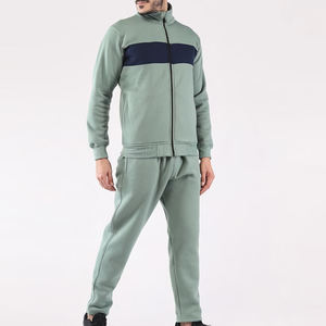 Conjunto Deportivo Exclusivo para Hombre con Cremallera, Logotipo Personalizado, Sudadera con Capucha de Poliéster/Algodón, Pantalones Jogger, Tallas Grandes, Informal, Venta al Por Mayor, Moda, Entrenamiento - Product Image 4