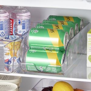 3 confezioni di plastica trasparente per frigorifero Soda può Dispenser per la conservazione degli alimenti e il contenitore - Product Image 5