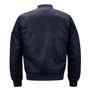 Chaqueta bomber deportiva de invierno personalizada, abrigo estampado de talla grande, chaqueta bomber de satén 100% para hombre - Product Image 2