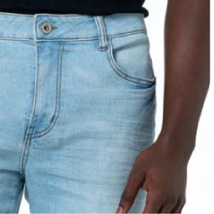 Shorts en jean amples pour hommes 2026, style vintage délavé à l'acide, coupe baggy, service OEM personnalisé - Product Image 3