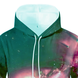 Sudadera con Capucha de Algodón para Hombre, Estilo Urbano, Cómoda, Elegante, Informal, Diseño de Primera Calidad, para Uso Diario, Tendencia, Talla Grande - Product Image 2