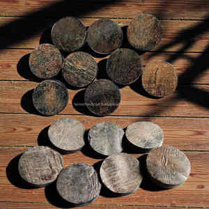 Botones de Cuerno de Búfalo Negro Premium, Acabado Natural, Suministros de Costura a Precio de Mayoreo - Product Image 2