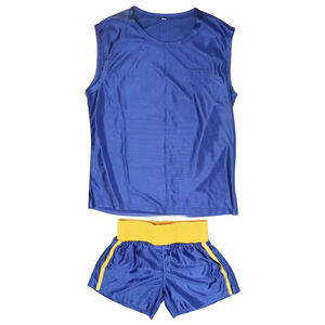 Camiseta de Boxeo Profesional para Entrenamiento y Competición, Ligera, 240g, Elástica, de Secado Rápido, 100% Poliéster, con Estampado Digital - Product Image 1