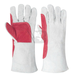 Guantes de Trabajo de Cuero Vacuno de Alta Calidad, Precio Económico, Guantes de Seguridad Hechos en Fábrica para Soldadura - Product Image 2