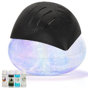 Diffusore di oli essenziali nero e blu, purificatore d'aria in 4 pezzi - Product Image 1